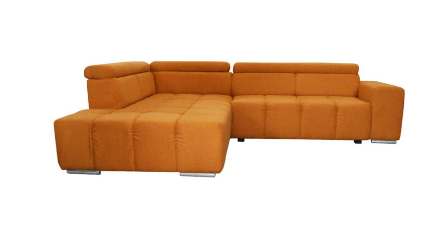 Canape d angle convertible orange alabama 6