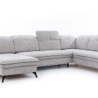 Canape gris clair giovani homesofas 20