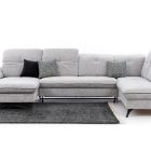 Canape gris clair giovani homesofas 25